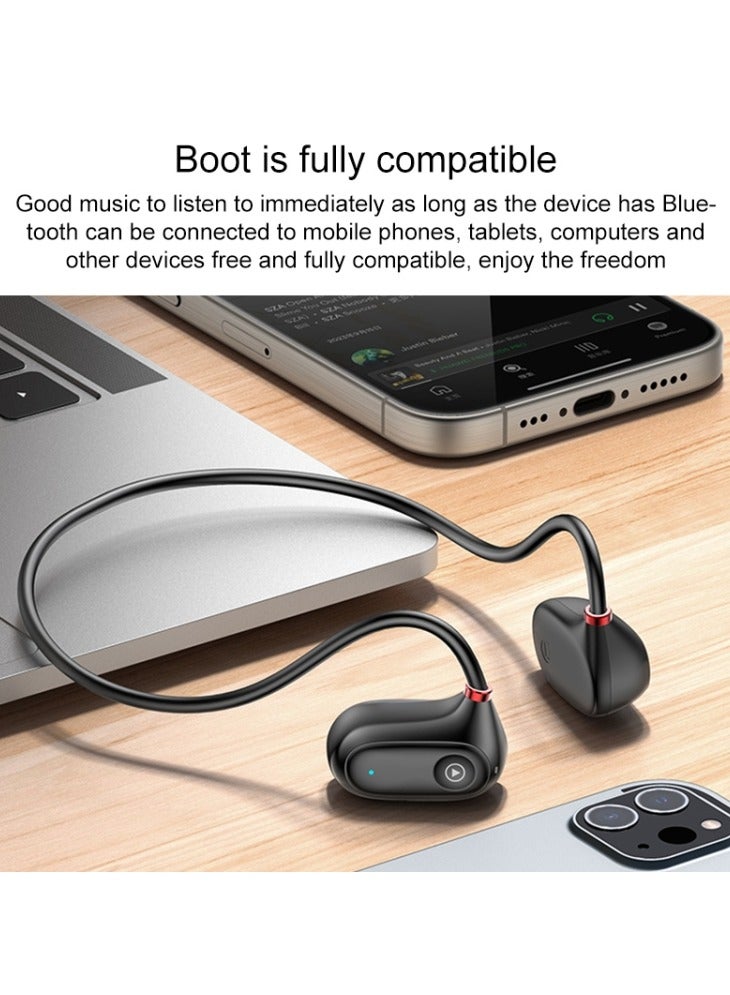 Bone Conduction Bluetooth Wireless Neckband Open Headset