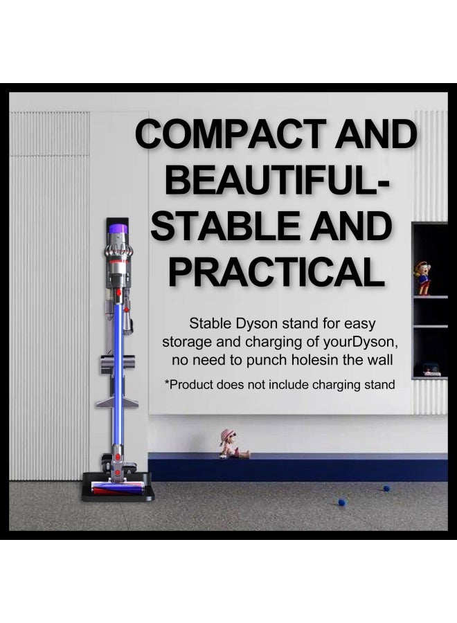 The Dyson Handheld Cleaner'S Stable Alloy Storage Stand Base Mount Is Compatible With The Dyson V11 V10 V8 V7 V6 Cordless Vacuum Cleaner And Accessories.