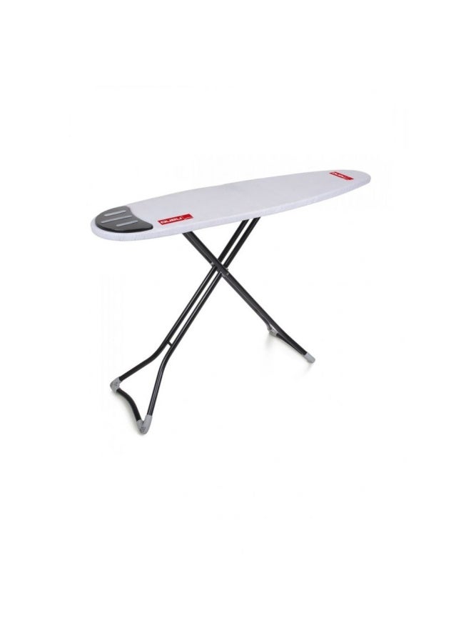 Harmony Nano Still Iron Board Ironing Table Heat Resistant Contemporary lightweight and Compact Ironing Board With Iron Rest All-Iron Frame Home Supply Space Saving Ironing Stand 38X140