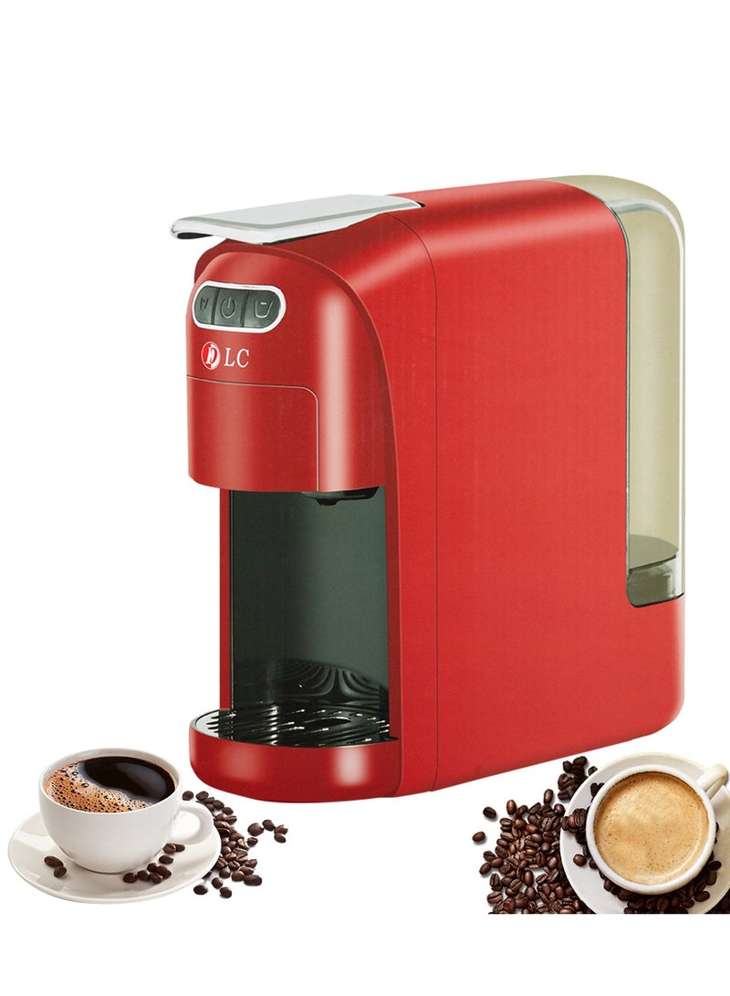 3-in-1 Capsule Coffee Machine (Multi-functional) DLC-CM7321 - Red