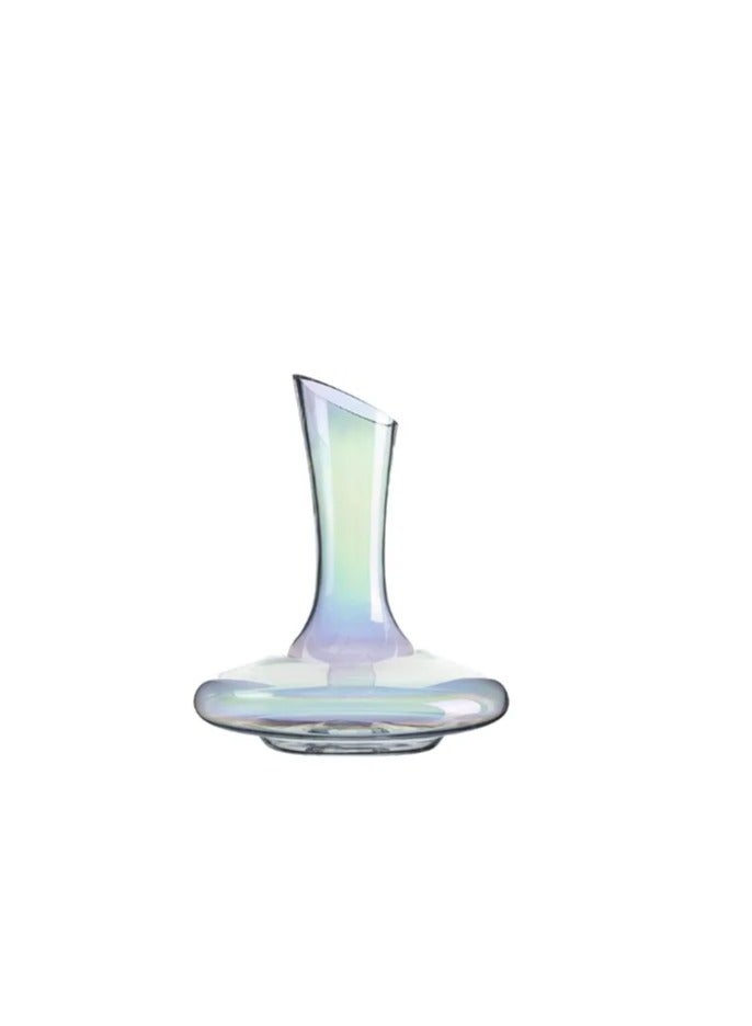 Artisan Hand-Blown Glass Wine Decanter