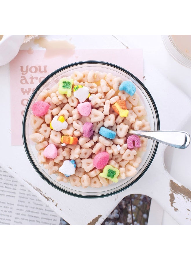 IlikeparFunny French Vanilla Cereal Bowl with Metal Spoon Scented Soy Candle Morning Ritual Gift