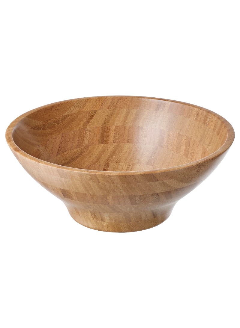 Serving Bowl - Bamboo, Eco-Friendly and Stylish Bowl for Serving Salads and Snacks, Lightweight and Durable Material, Perfect for Everyday Use