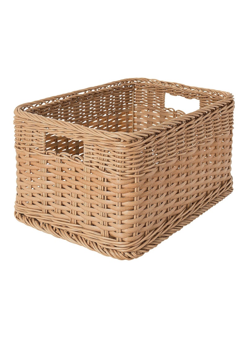 Basket Beige 30X30X30 Cm