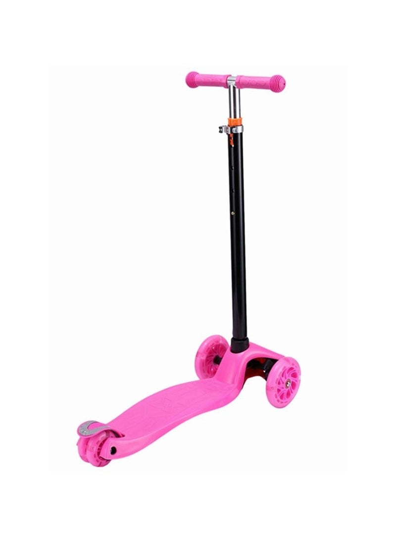 Adjustable Kick Scooter With LED Light Up Wheels