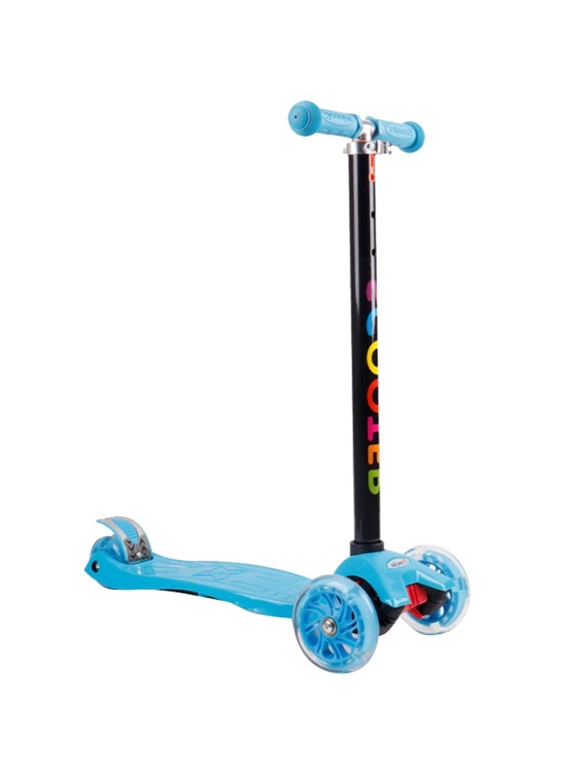 Adjustable Kick Scooter With LED Light Up Wheels