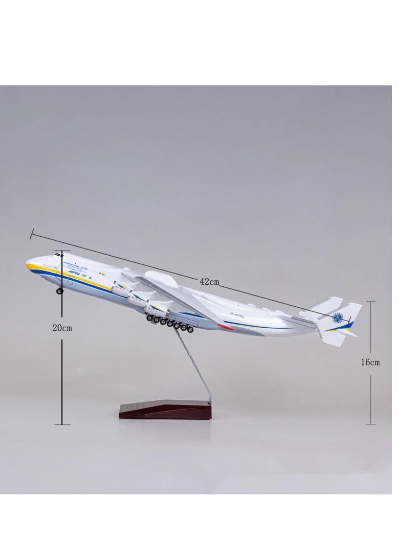 Transport Aircraft 1/200 Scale 42cm Aircraft Model Simulation Souvenir Ornament Toy Display Collection Ornament