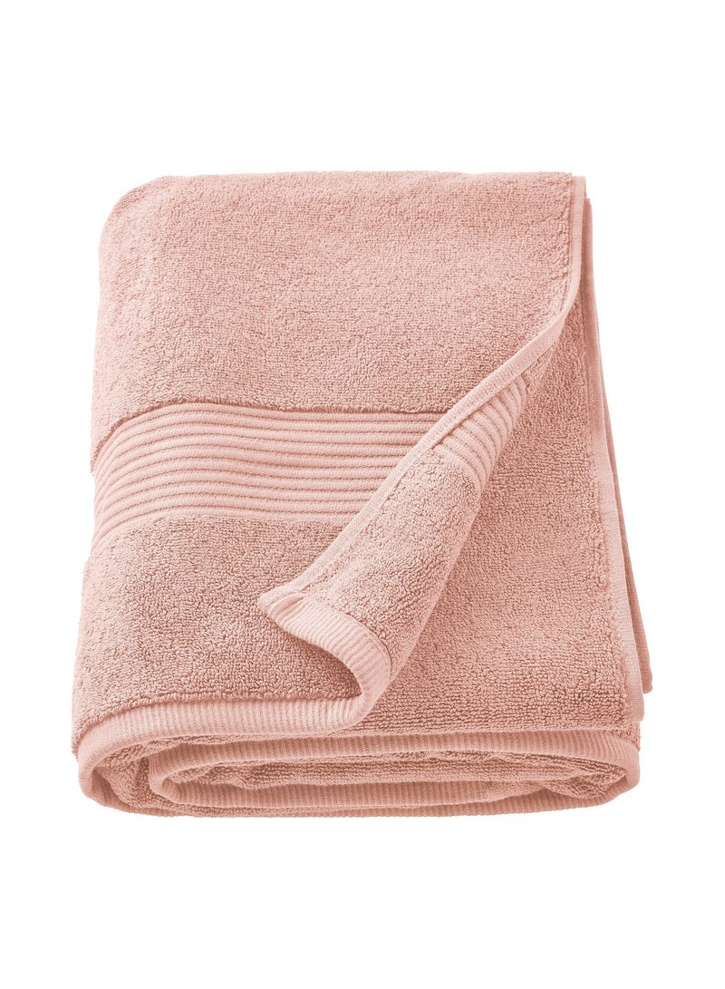 Bath Sheet, Light Pink Soft and Absorbent Towel for Bathrooms, Spa, and Gym