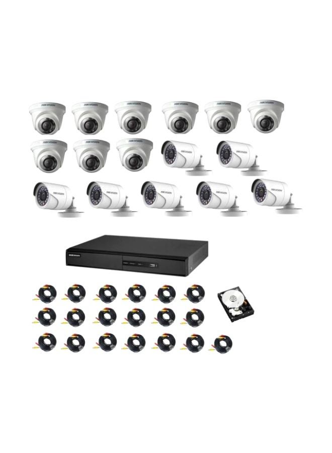 37-Piece CCTV Camera Set With DVR