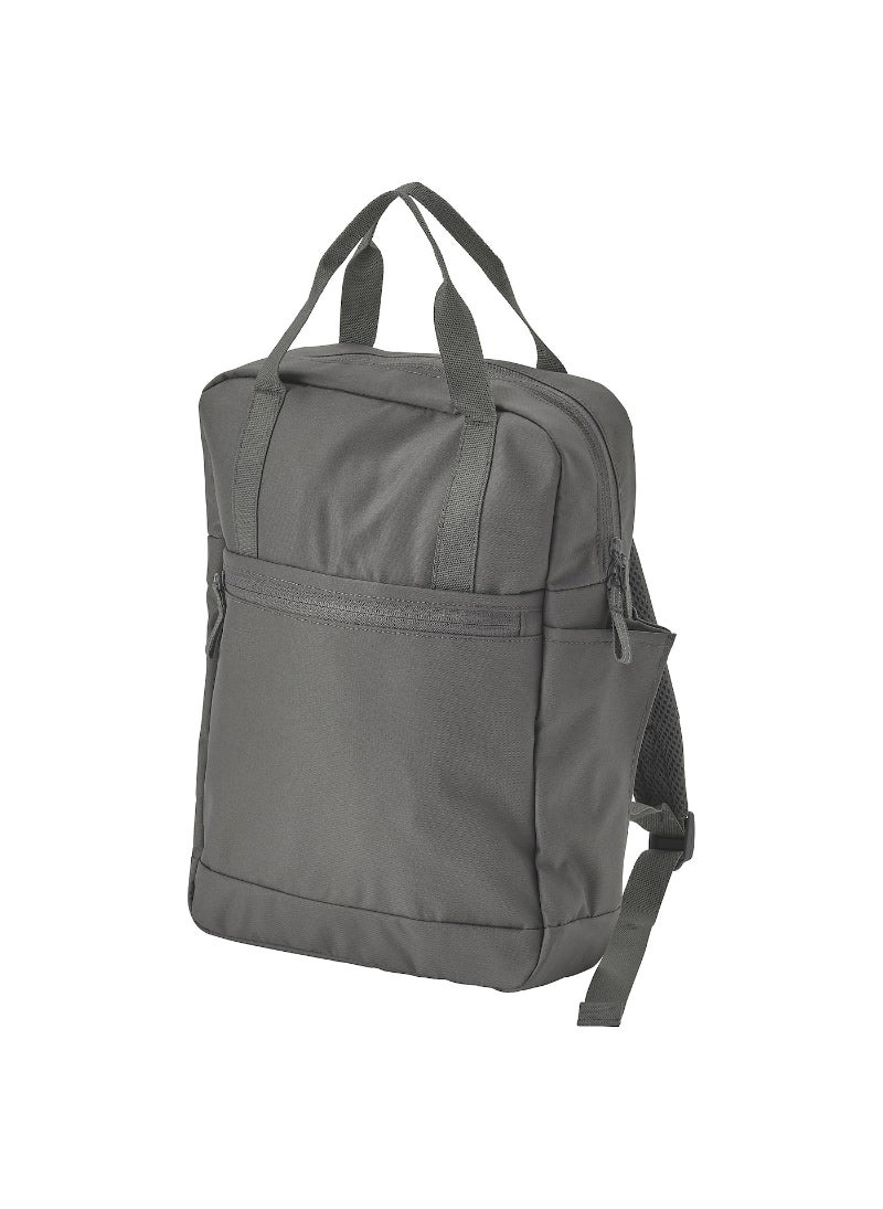 Backpack, Grey, 27X9X38 Cm 12 L