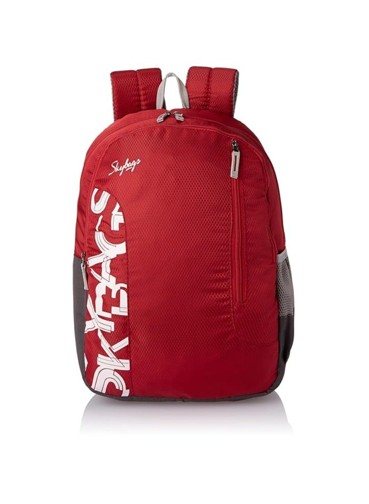 Skybags Casual Backpack 28L, 2 Main Compartments, Bottle Pocket, Front Pocket, Padded Shoulder Strap