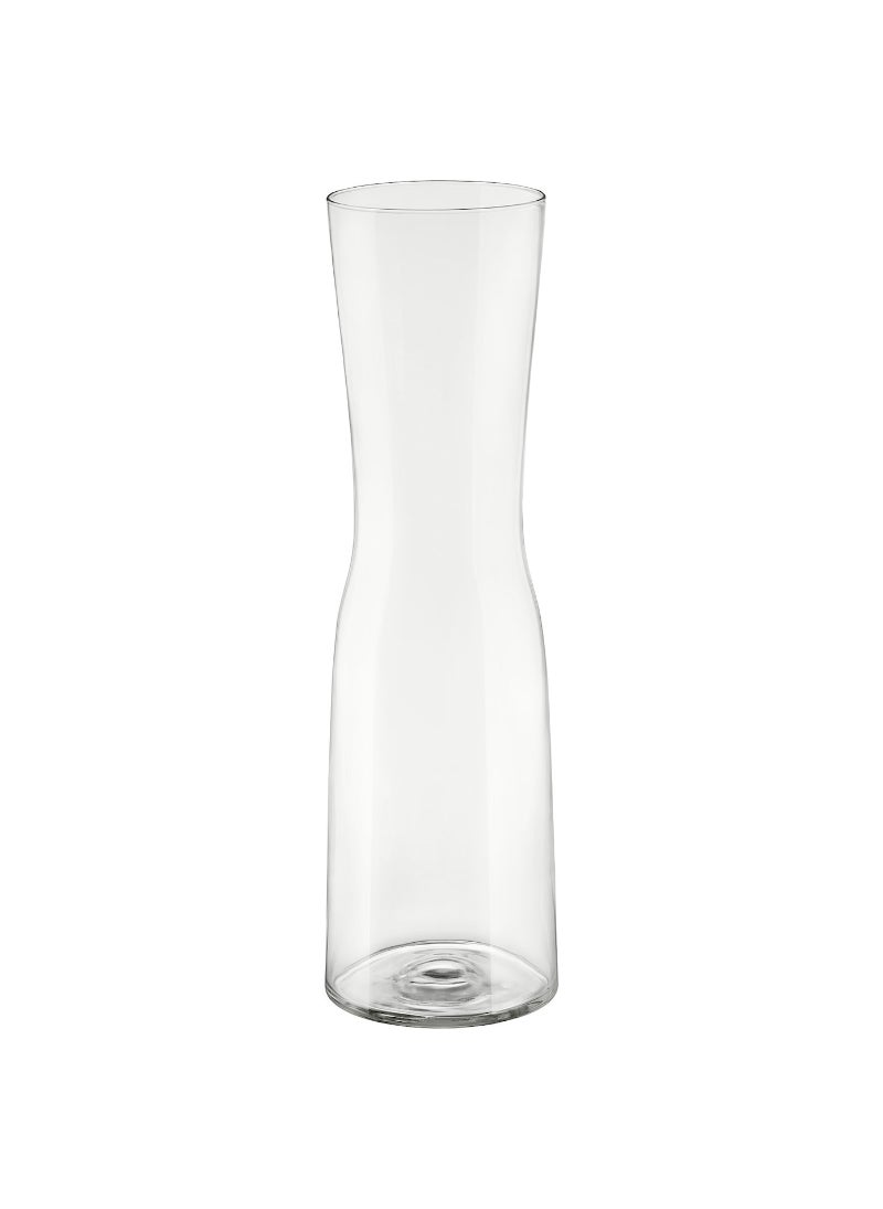 Vase - Clear Glass, Elegant and Transparent Decorative Vase for Flowers and Arrangements, Perfect for Home Décor and Special Occasions