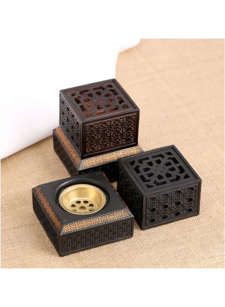 Bakhoor Burner With Magnetic Cover Oud Charcoal Incense Burner