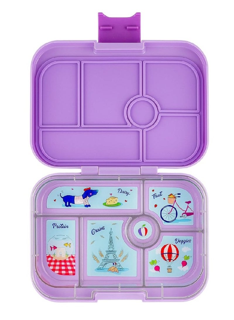 Yumbox  6-Compartment Bento Box Purple