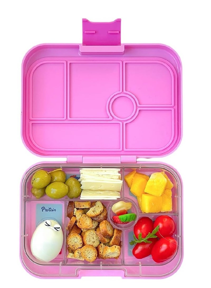 Yumbox  6-Compartment Bento Box Pink