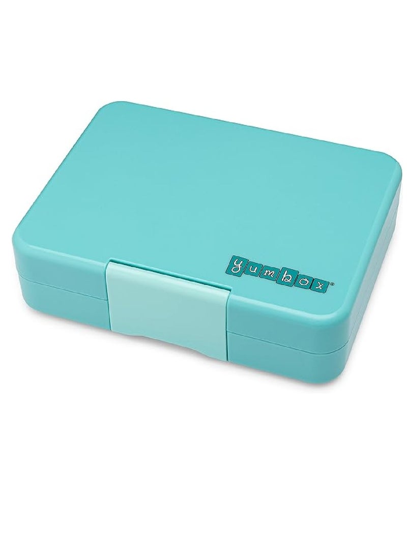 Yumbox Snack 3-Compartment Snack Box Aqua