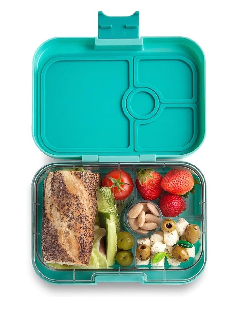 Yumbox Panino 4-Compartment Leakproof Bento Box Surf Green