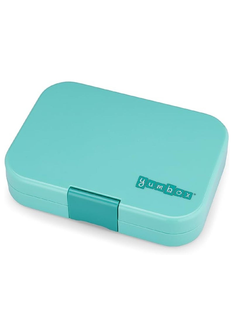 Yumbox Panino 4-Compartment Leakproof Bento Box Surf Green