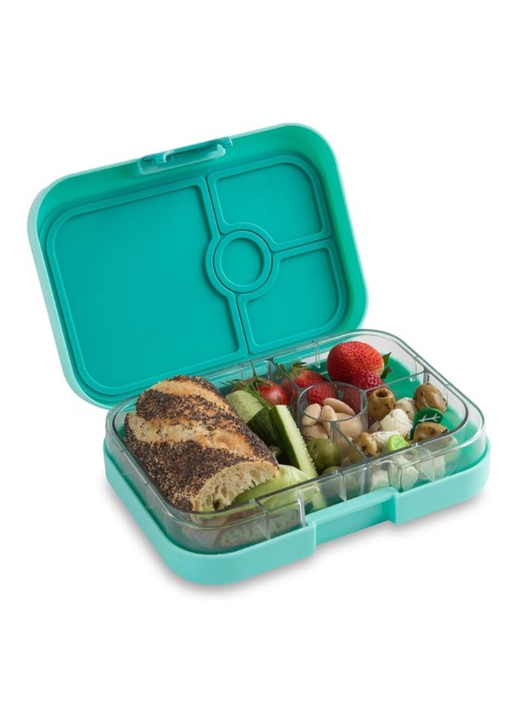 Yumbox Panino 4-Compartment Leakproof Bento Box Surf Green