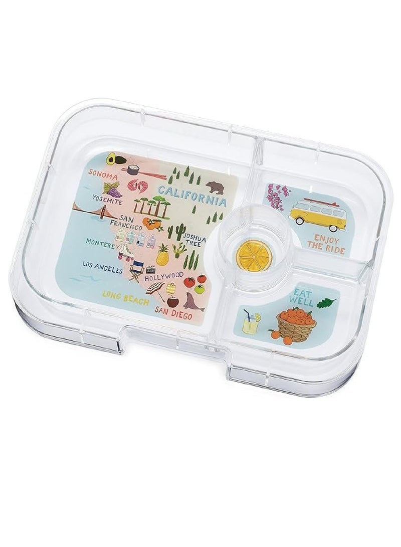 Yumbox Panino 4-Compartment Leakproof Bento Box Surf Green