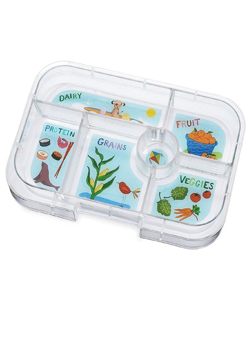 Yumbox  6-Compartment Bento Box Surf Green