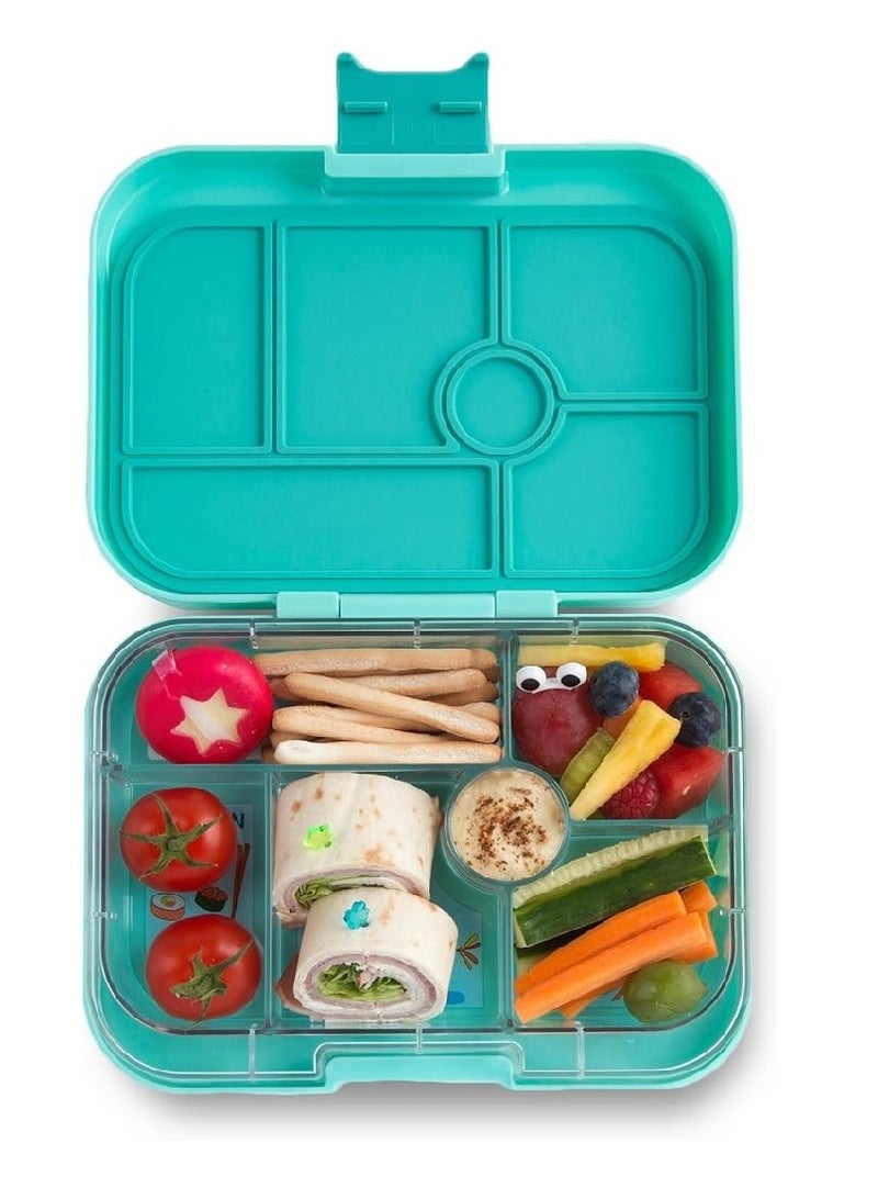 Yumbox  6-Compartment Bento Box Surf Green