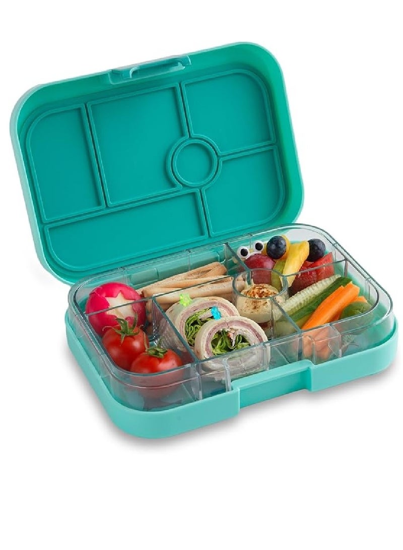 Yumbox  6-Compartment Bento Box Surf Green