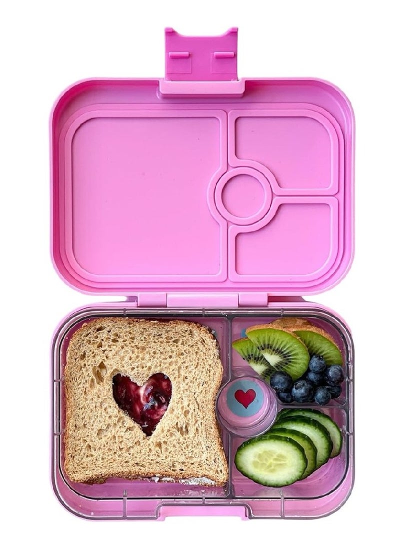 Yumbox Panino 4-Compartment Leakproof Bento Box Pink