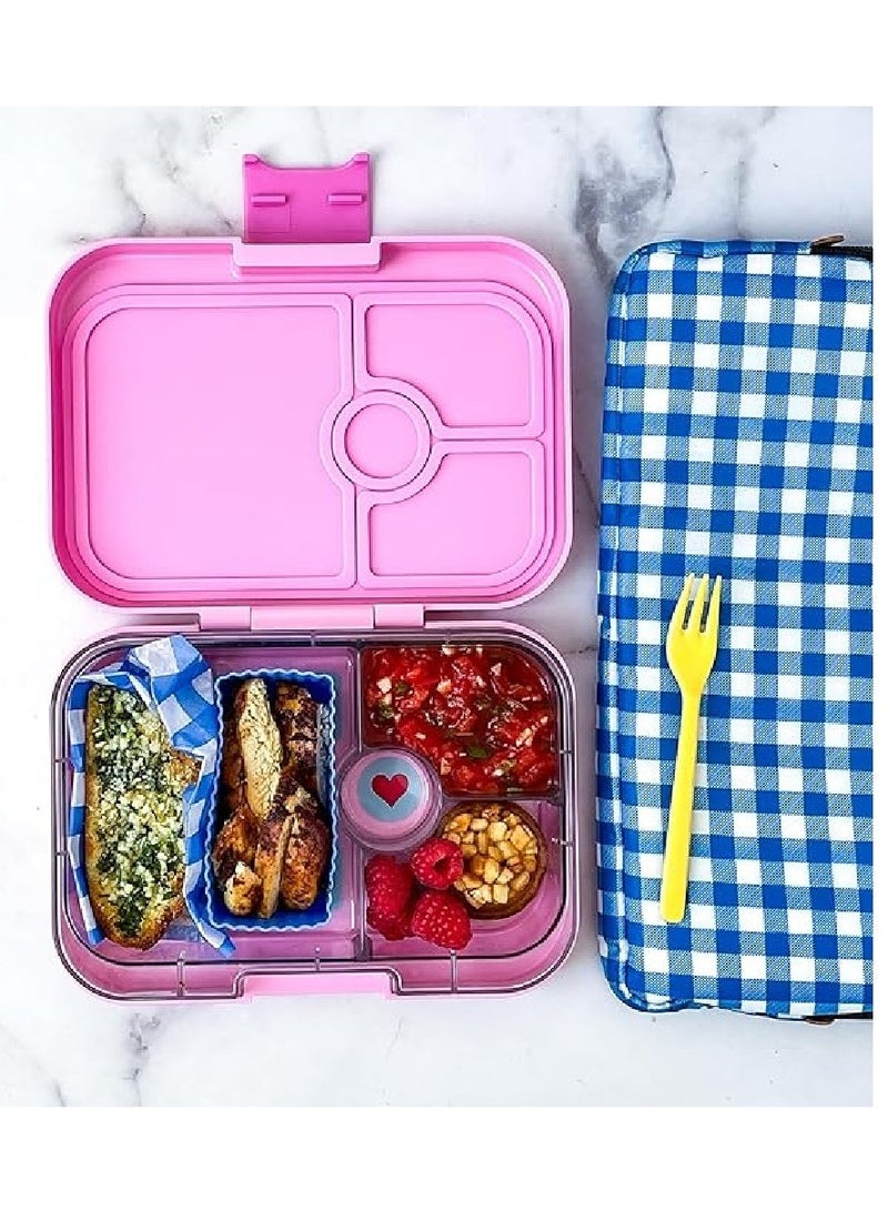 Yumbox Panino 4-Compartment Leakproof Bento Box Pink