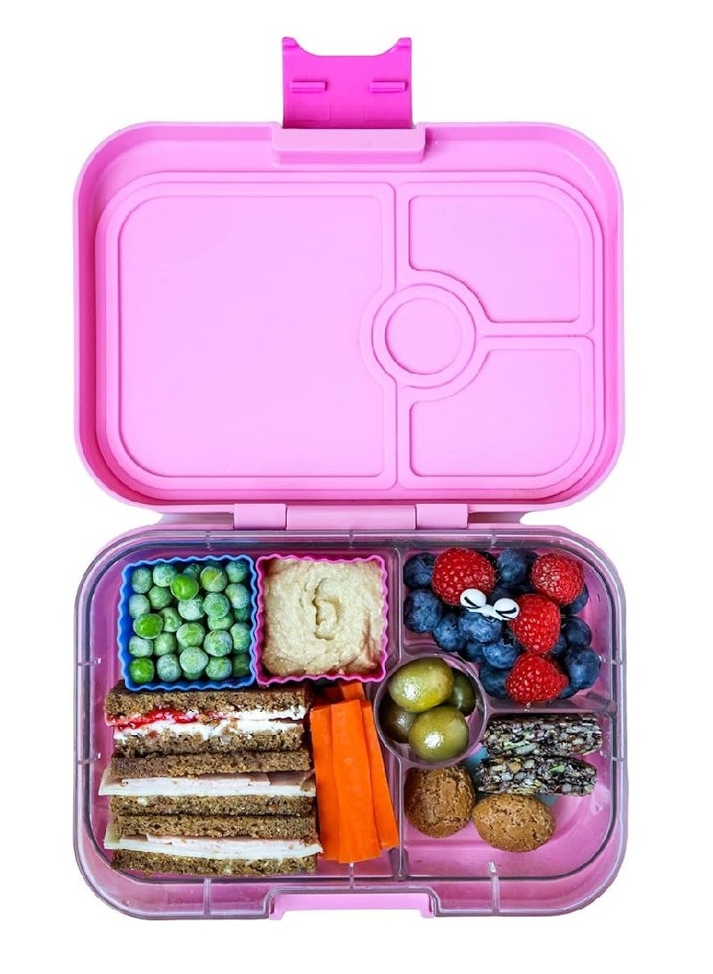 Yumbox Panino 4-Compartment Leakproof Bento Box Pink