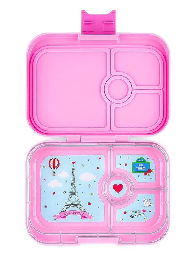 Yumbox Panino 4-Compartment Leakproof Bento Box Pink