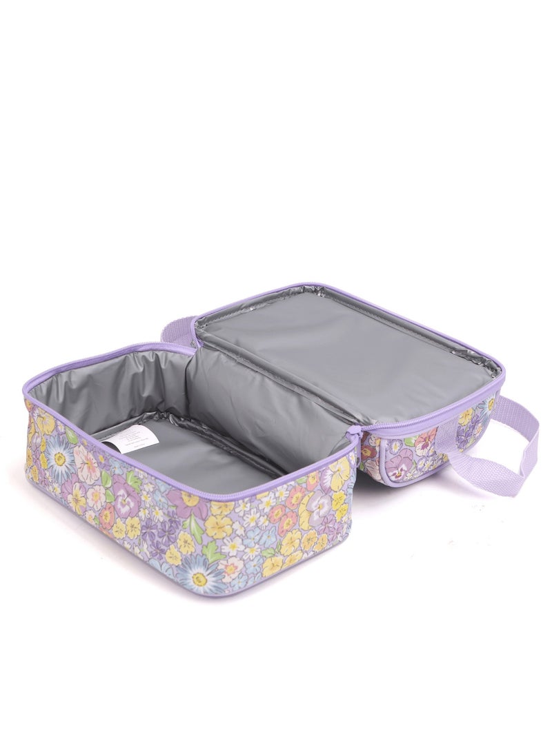 Little AI Enchanted floral double-decker lunch bag