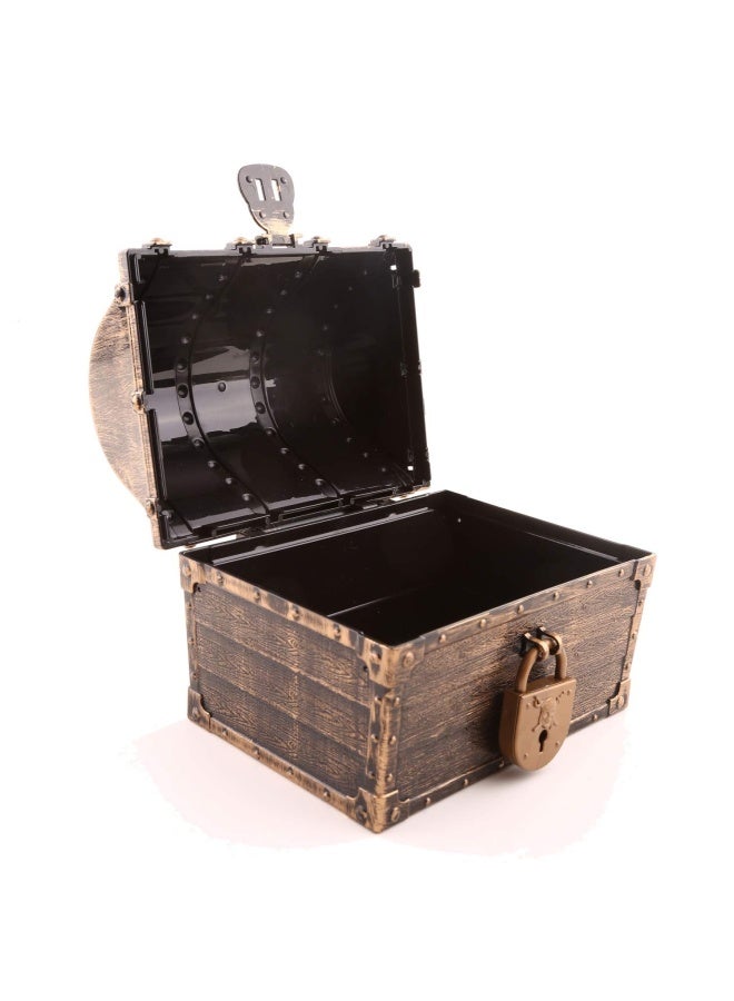 Kids Pirate Treasure Chest Large Size Teacher S Favorite Treasures Collection Storage Box With 2 Sets Of Locks And Keys Only Vintage Bronze Coating 6.3 X4.8 X5.2