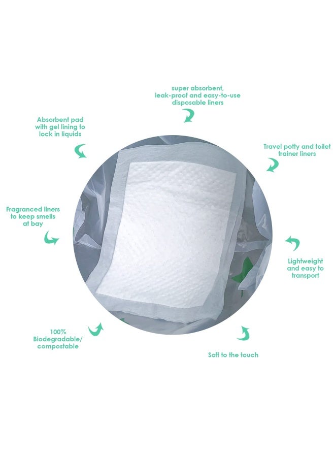 Potty Chair Liners Portable Disposable Potty Liner Bags For Universal Potty Training Toilet Seat Toddler Outdoors Travel Baby Toilet Liners 30 Pack