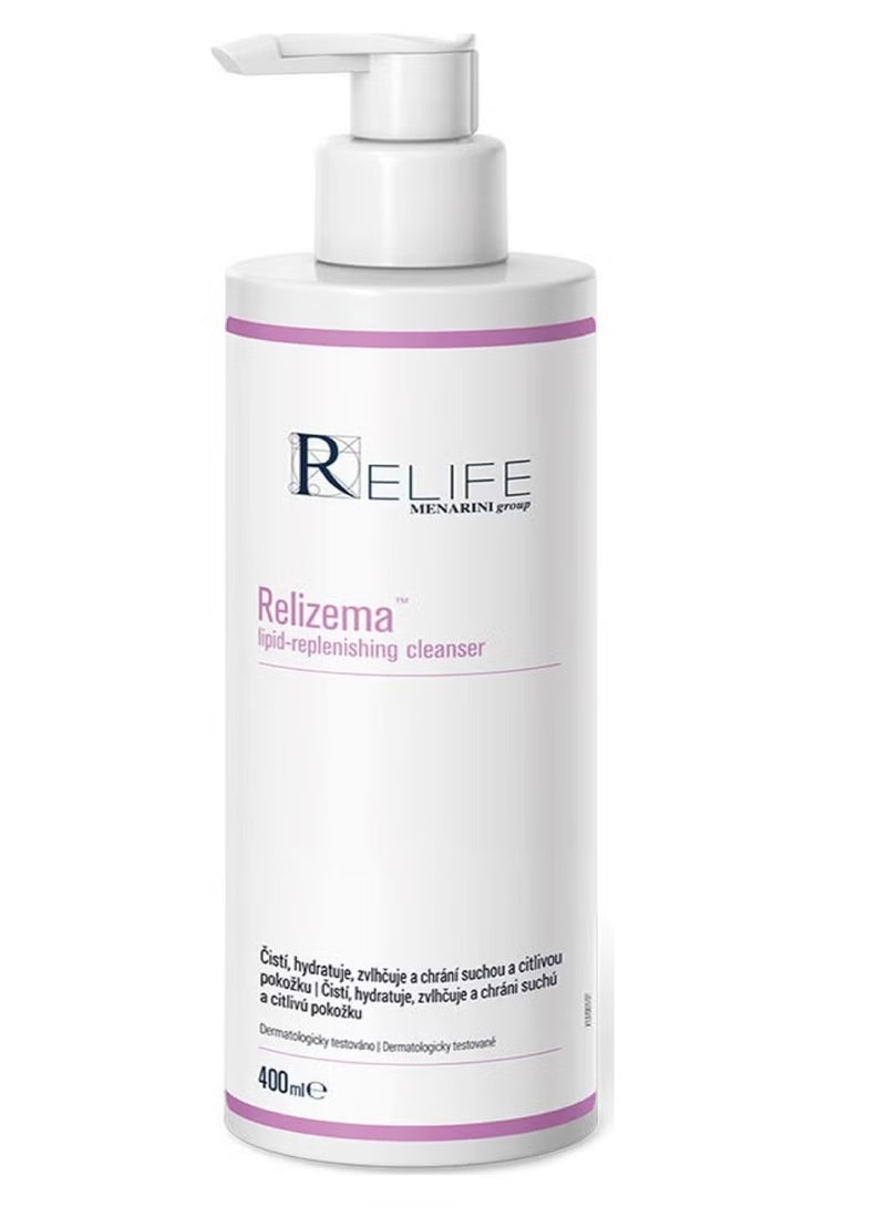 Relife Relizema Lipid Replenishing Cleanser Gel 400Ml