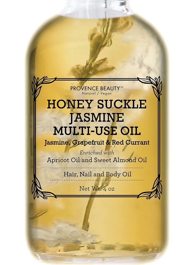 Honey Suckle Jasmine Multi-Use Oil For FaceBody & Hair