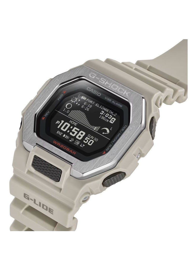 G-SHOCK G-LIDE Bluetooth Equipped Biomass Plastic Digital Men's Watch GBX-100-8DR