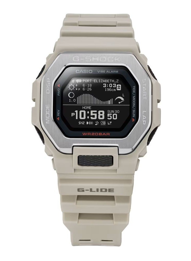 G-SHOCK G-LIDE Bluetooth Equipped Biomass Plastic Digital Men's Watch GBX-100-8DR