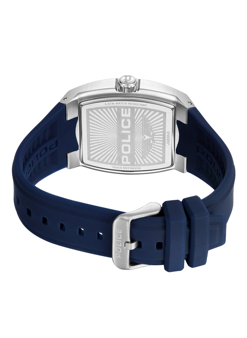 Men's Creed Blue Dial With Blue Silicone Chronograph Watch