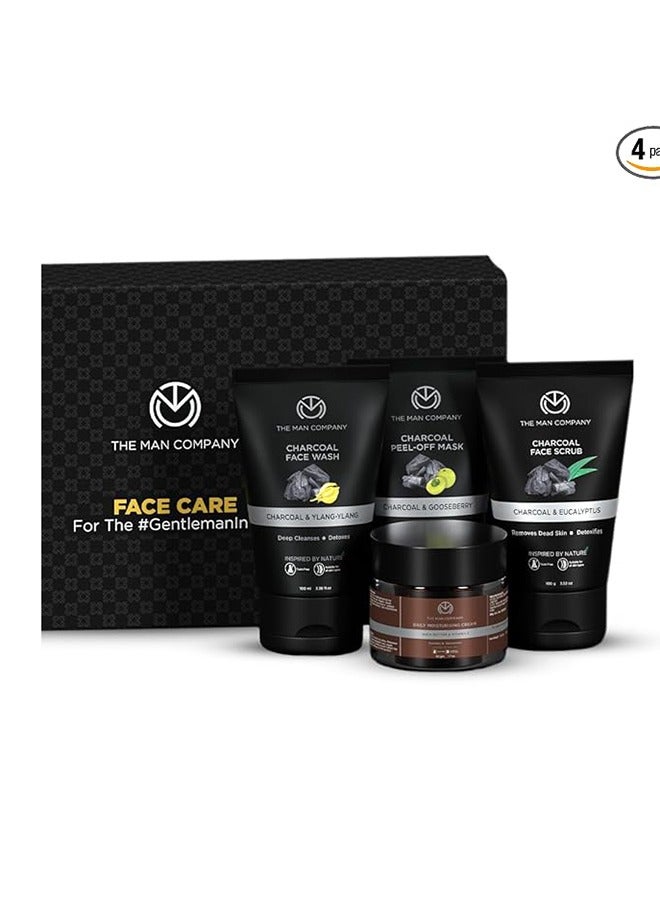 The Man Company Facial Care Kit | Charcoal Face Wash