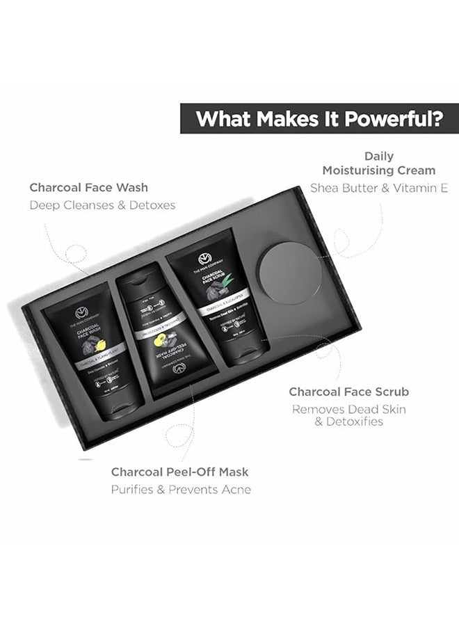 The Man Company Facial Care Kit | Charcoal Face Wash