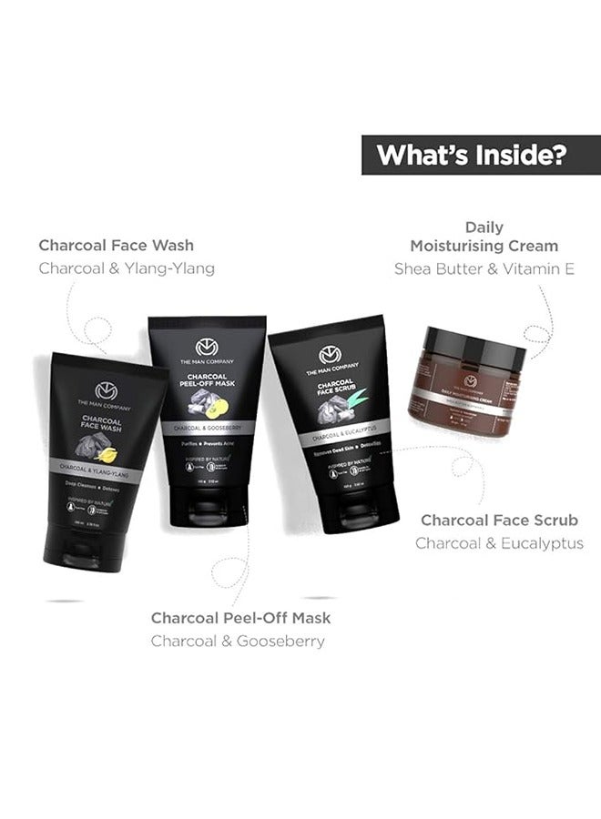 The Man Company Facial Care Kit | Charcoal Face Wash