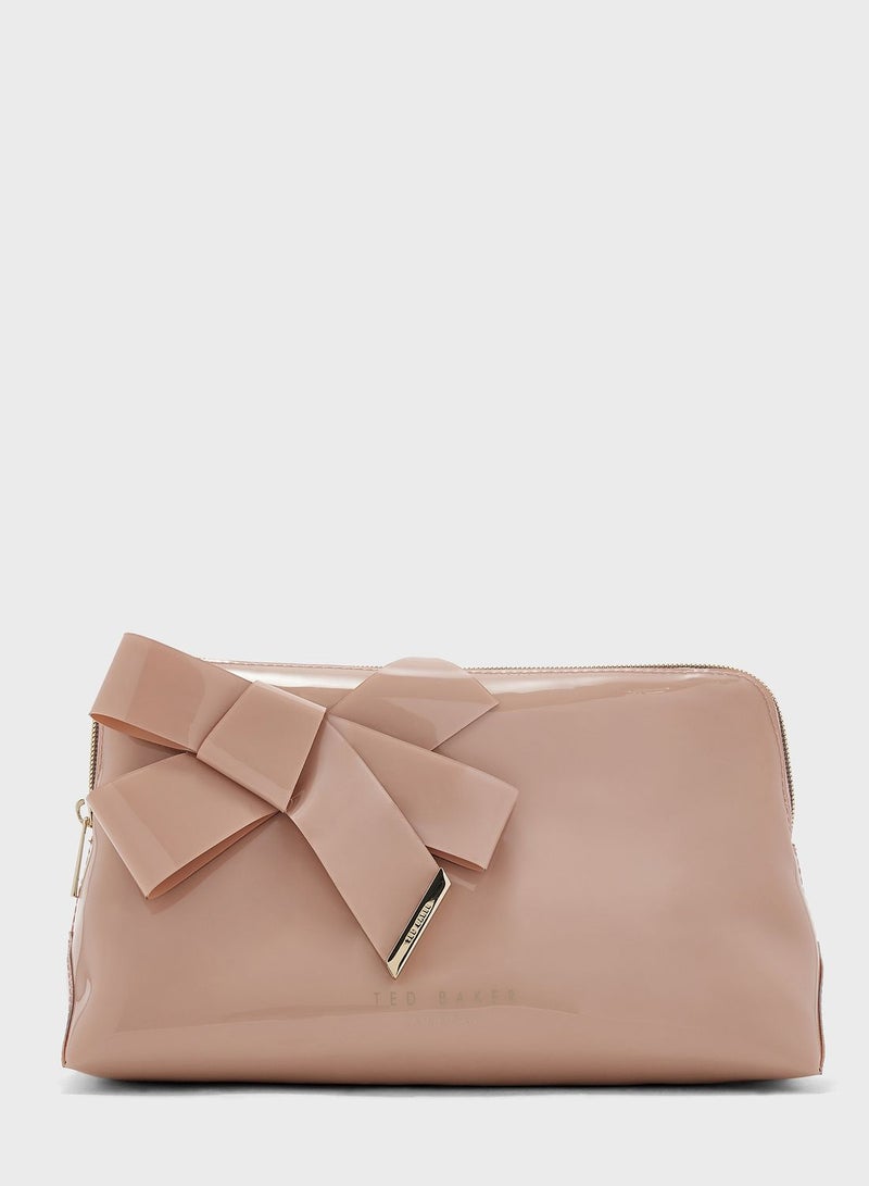 Nicco Knot Bow Cosmetic Bag