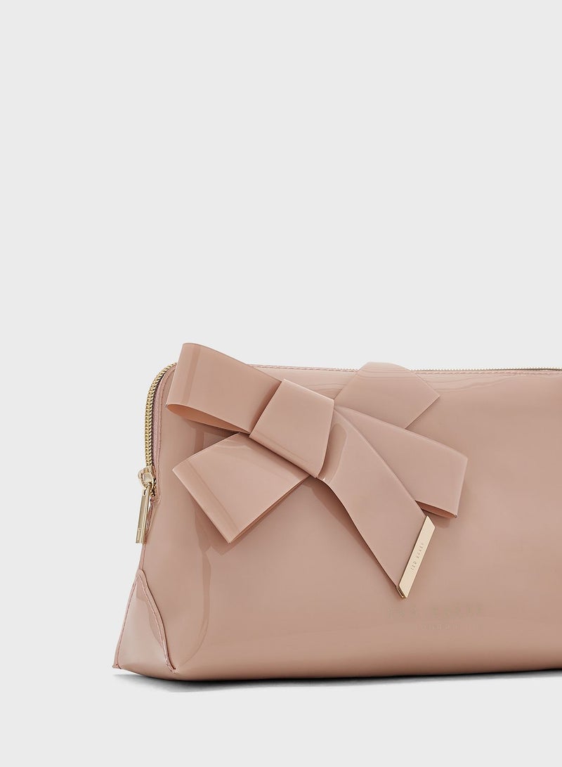 Nicco Knot Bow Cosmetic Bag