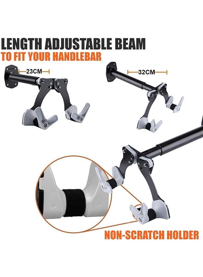 Horizontal Bicycle Bike Wall Hanger, Bike Hook Holder Storage Rack for Indoor Storage