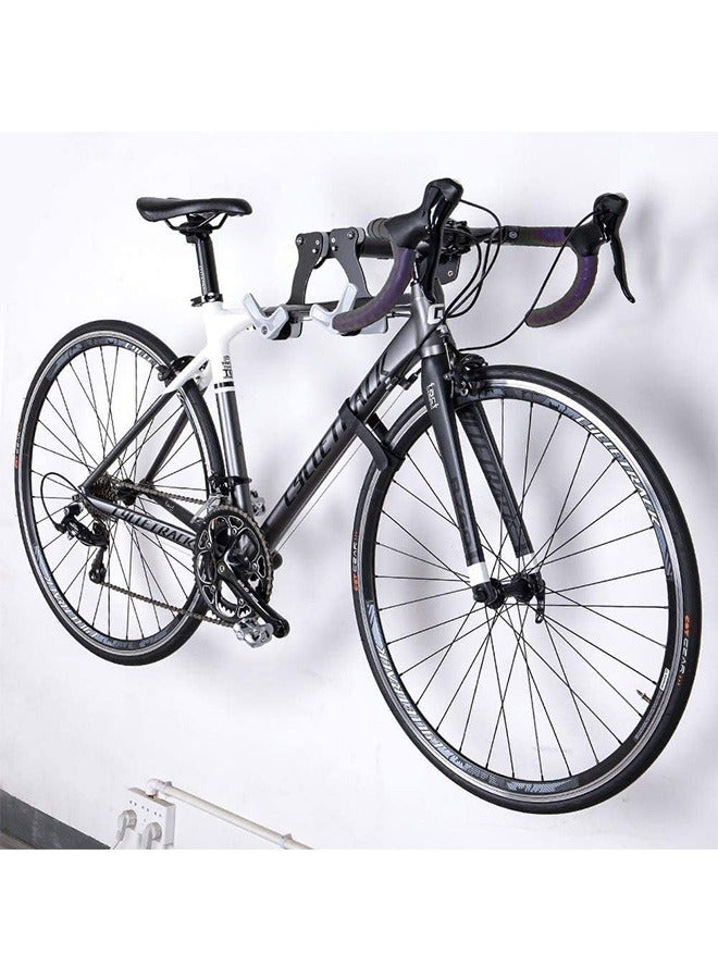 Horizontal Bicycle Bike Wall Hanger, Bike Hook Holder Storage Rack for Indoor Storage