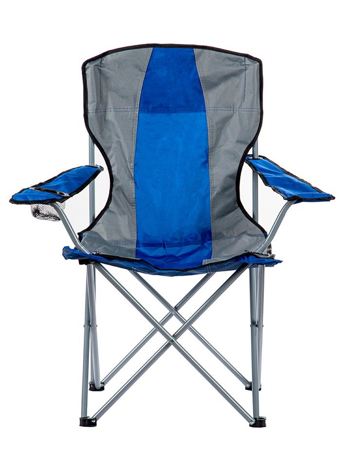 Outdoor Camping Chair Durable Sturdy Foldable Portable Chair with Bag Cup Holder for Outdoor Beach Pool Picnic Travel Fishing Lawn Patio Outdoor 50 50 75 CM Load Limit 85 KG