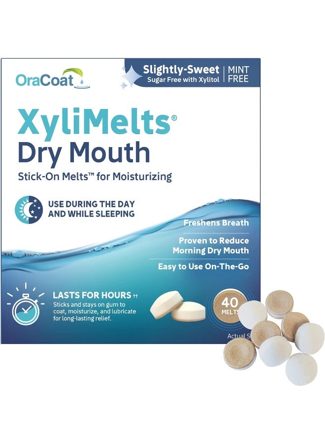 Miracle Xylimelts Dry Mouth 40 Count