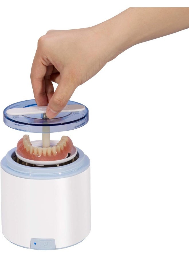 Ds180 Portable Denture/Aligner/Retainer Cleaner For All Dental And Sleep Apnea Appliances, Mouth Guards, Jewelry, Ac100-240V, Dc12V Worldwide