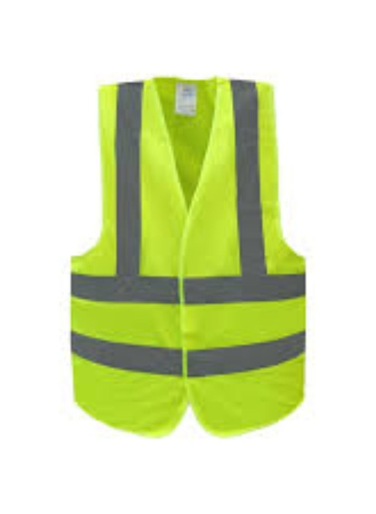 KNP XXL Reflective Safety Jacket Green is designed to enhance visibility and safety in various environments. Ideal for high visibility needs this jacket is suitable for construction sites road work or any situation where increased visibility is crucial.